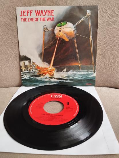 Jeff Wayne – The Eve Of The War  - 1989 Hollanda Basım 45 lik Plak