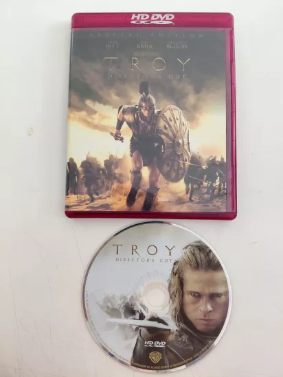 TROY  Director’s Cut - Brad Pitt /Orlando Bloom - HD- DVD Film /1. Bölge-Türkçe altyazı yoktur.