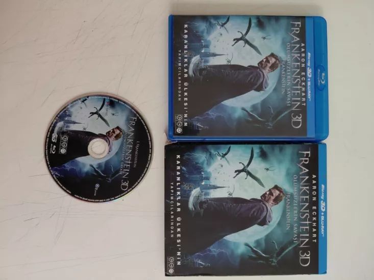 Frankenstein -  AAron Echart -  3D Blu-ray  Film