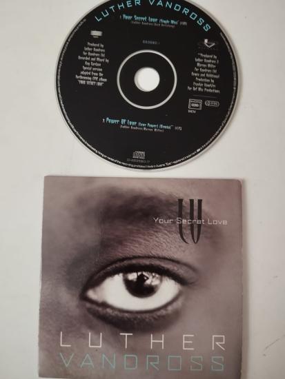 Luther Vandross – Your Secret Love -  1996 Avrupa  Basım - 2. El  CD, Single, Cardsleeve