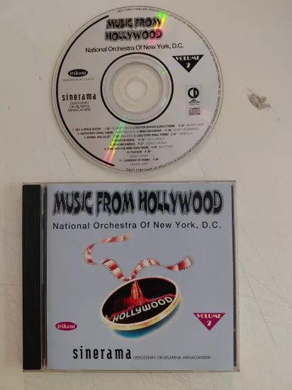 Music From Hollywood (Film Müzikleri /Star wars /Patton ...) - Türkiye Basım  CD Albüm