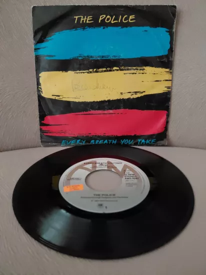 The Police  –  Every Breath You Take -  1983  Hollanda Basım  45’lik  Plak