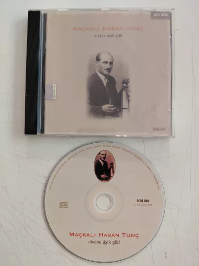 Maçkalı Hasan Tunç  – Divâne Âşık Gibi - 2001  Türkiye Basım  CD Albüm
