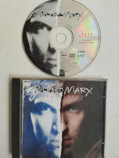 Richard Marx - Rush Street - 1991 Avrupa Basım - 2. El  CD Albüm