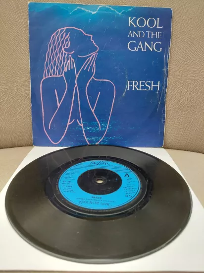 Kool And The Gang  –  Fresh - 1984  İngiltere Basım 45’lik  Plak