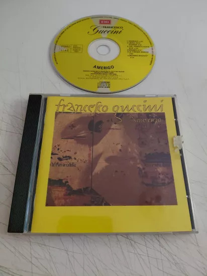Francesco Guccini –  Amerigo -  İtalya Basım CD Albüm