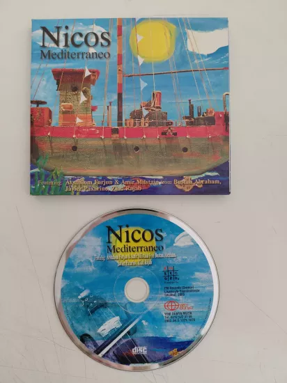 Nicos  -  Mediterraneo - 2001 Türkiye  Basım - CD Albüm