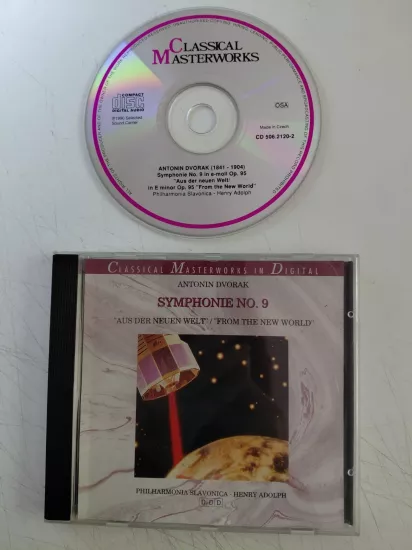 Dvořák  – Symphonie No.9 ’’Aus Der Neuen Welt’’/’’From The New World’’ - 1990 Almanya Basım CD Albüm
