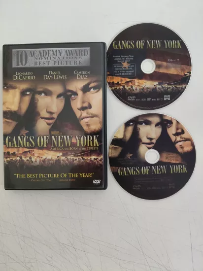 Gangs Of New York - Leonardo Dicaprio -2xDVD Film /1. Bölge-Türkçe altyazı yoktur