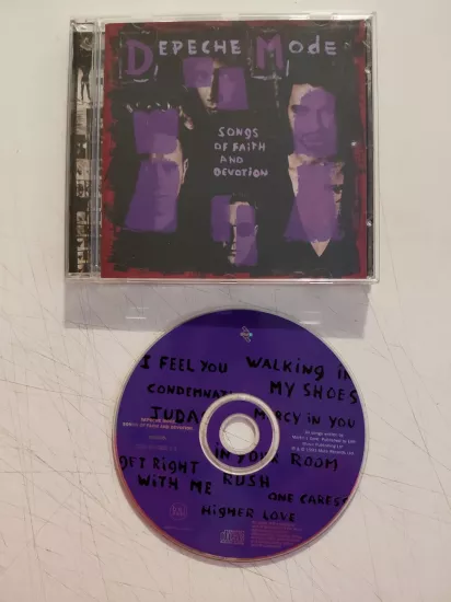 Depeche Mode – Songs Of Faith And Devotion -  1996  Avrupa Basım CD Albüm