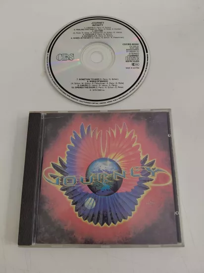 Journey  –  Infinity -  1987 Avrupa Basım - CD Albüm