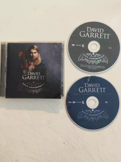 David Garrett  – Rock Symphonies - 2011 EU Basım 2. El  CD Albüm + DVD