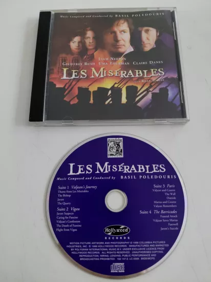 Basil Poledouris – Les Misérables (Sefiller) –  İngiltere  Basım - CD Albüm
