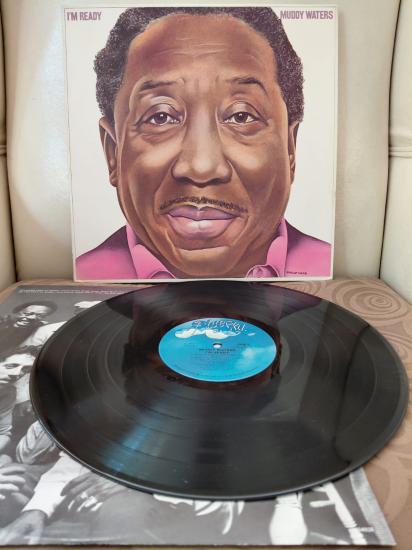 Muddy Waters  ‎–  I’m Ready - 1978 USA Basım LP Plak Albüm