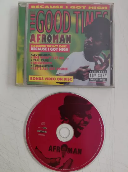 Afroman -  The Good Times  - 2001 Avrupa  Basım CD Albüm - Hip Hop
