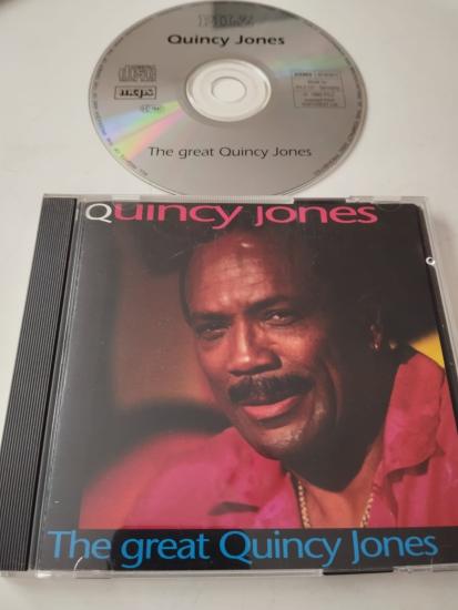 Quincy Jones – The Great Quincy Jones - 1993 Avrupa Basım CD Albüm - 2.El