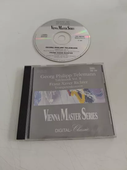 Georg Philipp Telemann / Franz Xaver Richter – Tafelmusik Vol. II  - 1991  Almanya Basım CD Albüm