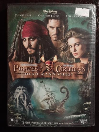 Karayip Korsanları Ölü Adamın Sandığı - 2. El DVD Film ( Açılmamış Ambalajlı)