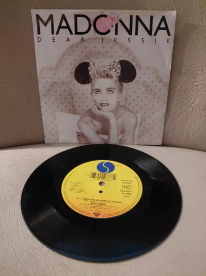 Madonna  –  Dear Jessie -  1989  Almanya Basım 45lik Plak