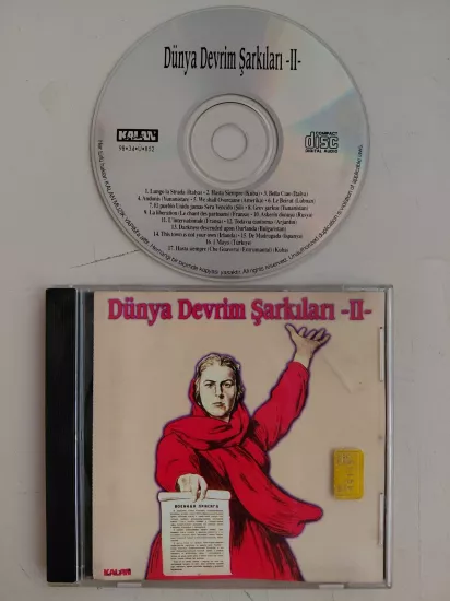 Dünya Devrim Şarkıları II  - 1998  Türkiye  Basım CD Albüm