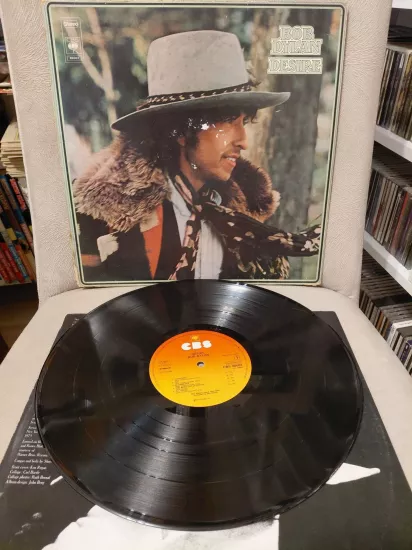 Bob Dylan  –  Desire  - 1976 Hollanda  Basım 33 lük  LP Plak