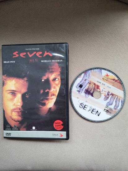 SEVEN-BRAD PITT MORGAN FREEMAN-120 DAKİKA DVD FİLMİ - Plakperest