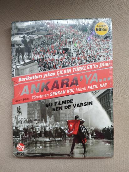 Barikatları Yıkan Çılgın Türklerin Filmi:ANKARA’YA -180DAKİKA(DVD)- TÜRKİYE BASIM