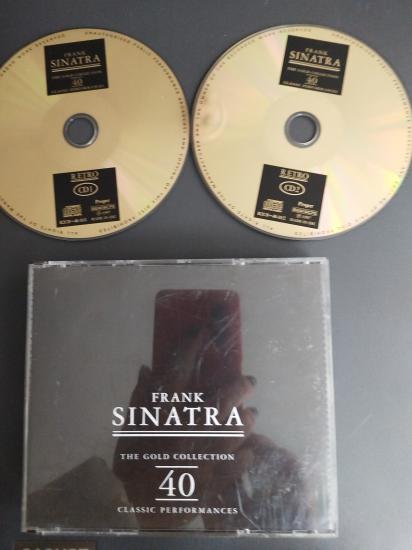 Frank Sinatra – The Gold Collection - 40 Classic Performances-1997 2XCD DOBLE CD ALBÜM