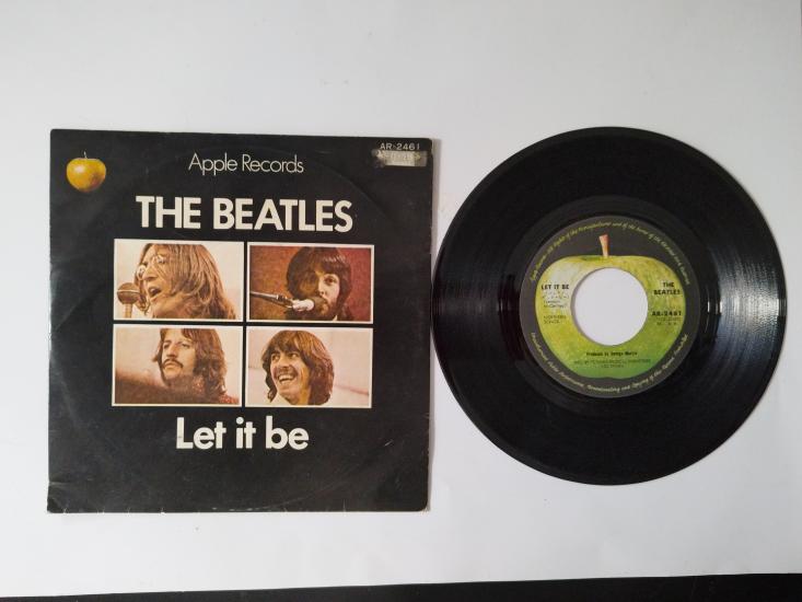 The Beatles – Let It Be - JAPAN DÖNEM BASIM 45 LİK PLAK