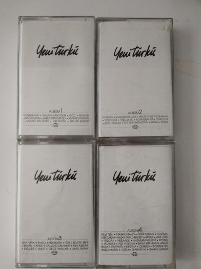 30539197Yeni Türkü – Koleksiyon - 4 Kaset - 1996 Türkiye Basım Kaset