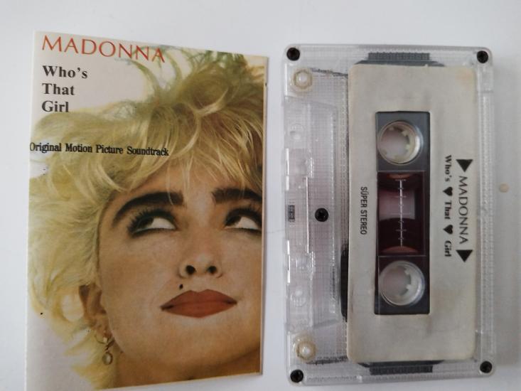 Madonna – Who’s That Girl - 1987 Türkiye Basım Kaset Albüm
