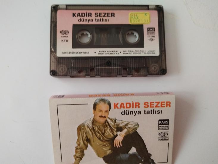 Kadir Sezer -Dünya Tatlısı - 1988 Türkiye Basım Kaset