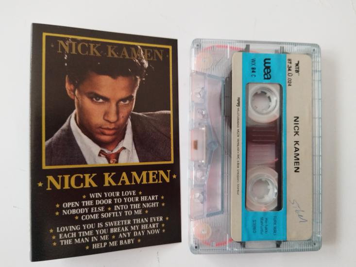 Nick Kamen – Nick Kamen - 1987 TÜRKİYE BASIM KASET