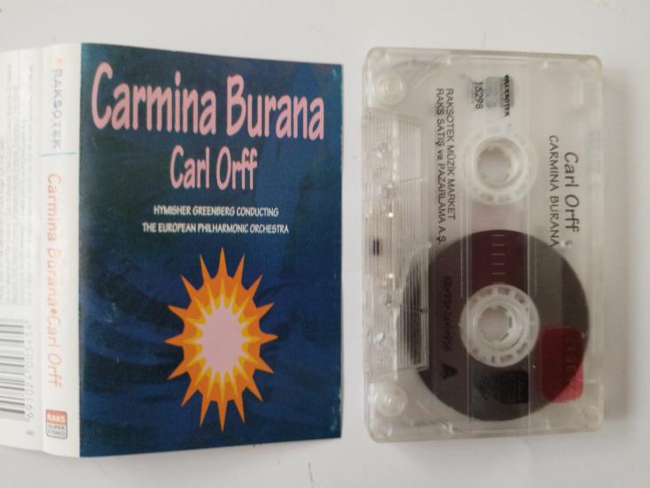 Carmina Burana &Carl Orff - 1995 Türkiye Basım Kaset