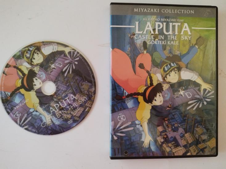 Laputa Castle in The Sky -Gökteki Kale - Bir HAYAO MİYAZAKİ FİLMİ- 2.El DVD Film