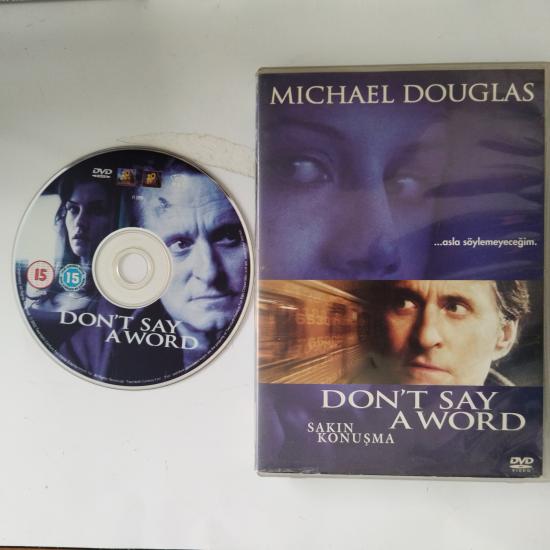 Sakın konuşma /Don’t say a Word - ( michael Douglas) - 2.El DVD Film