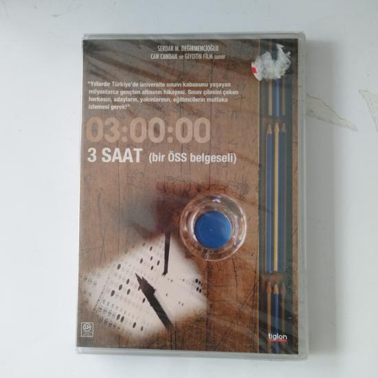 3 Saat (bir ÖSS belgeseli) -  2. el DVD Film Ambalajlı