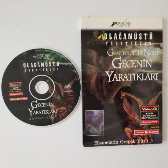 Creatures of The night / Gecenin Yaratıkları   -  2. El  Video Cd -Karton Kapaklı