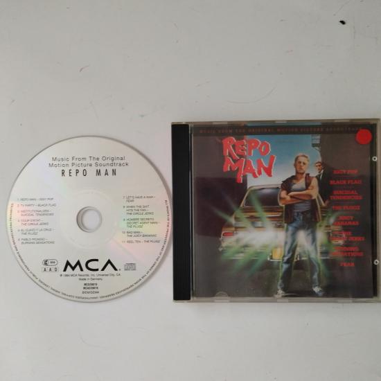 Repo Man (Music From The Original Motion Picture Soundtrack)  -  1984 Almanya Basım - 2. El  CD Albüm