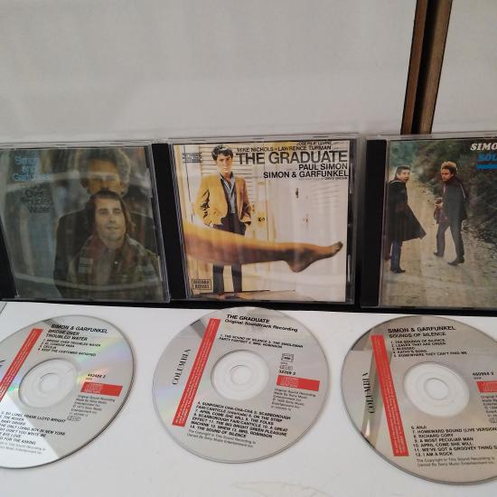 Simon & Garfunkel ‎– Sounds Of Silence / The Graduate / Bridge Over Troubled Water  - 1996 Avrupa  Basım 2. El  3XCD Box Set