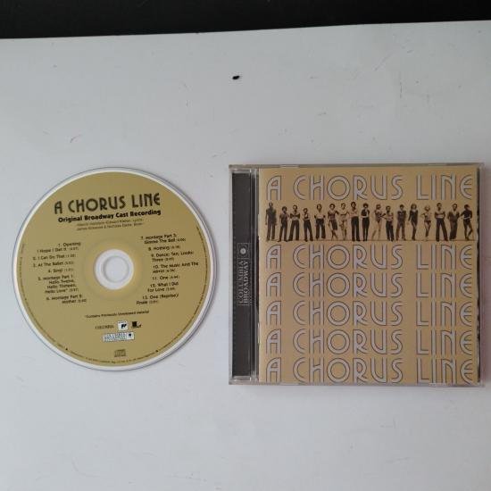A Chorus Line  -  Original Broadway Cast Recording  - 1998 Amerika  Basım 2. El  CD  Albüm