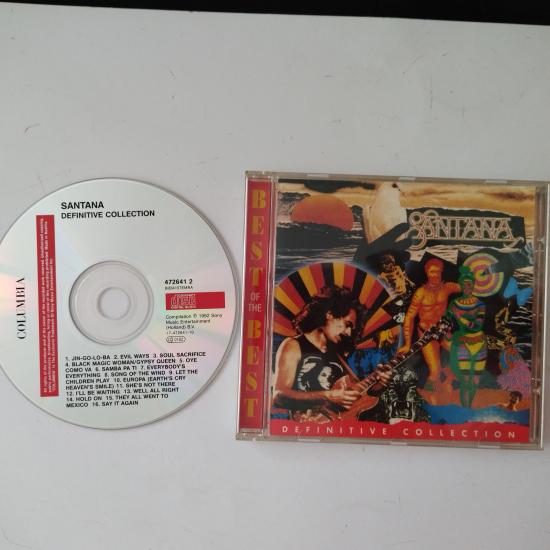 Santana /  Definitive Collection   - 1992 Hollanda Basım 2. El  CD  Albüm