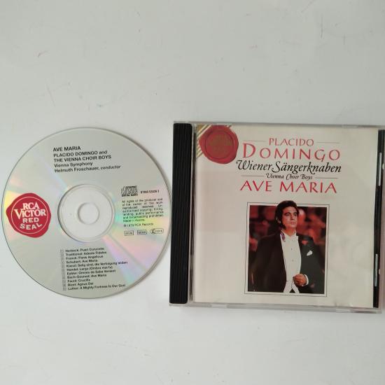 Placido Domingo / Vienna Choir Boys* – Ave Maria    - 1993 Almanya  Basım 2. El  CD  Albüm