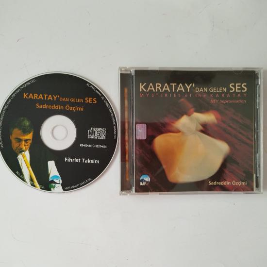 Karatay’dan Gelen Ses  - Sadreddin Özçimi     - Türkiye  Basım 2. El  CD  Albüm