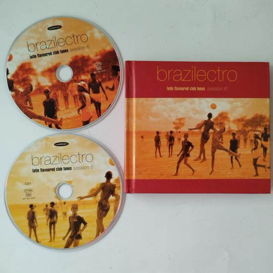 Brazilectro: Latin Flavoured Club Tunes Session 6    - 2004 Almanya  Basım 2. El 2X CD Digipak Albüm