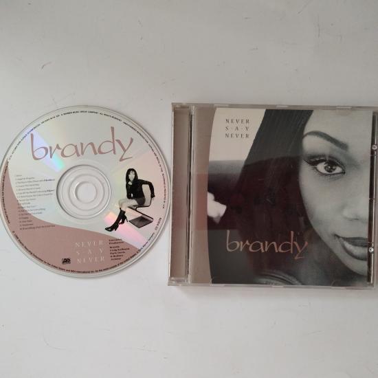 Brandy (2) – Never Say Never  - 1998 Amerika Basım  2. El  CD   Albüm