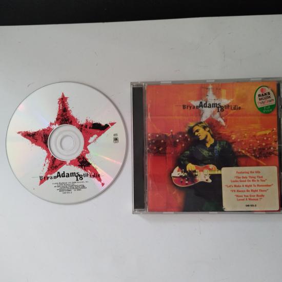 Bryan Adams – 18 Til I Die   - 1996 Avrupa Basım  2. El  CD  Albüm