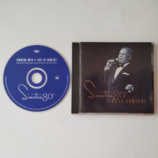 Frank Sinatra – Sinatra 80th Live In Concert - 1995 Hollanda Basım 2. El  CD Albüm