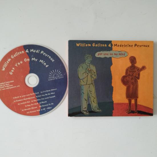 William Galison & Madeleine Peyroux ‎– Got You On My Mind  –  2004 Amerika Basım -  2. El  Digipak CD Albüm
