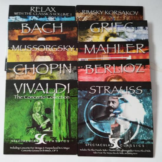 Spectacular Classics Set 1 -   2003 İngiltere  Basım - 2. El  10xCD Box Albüm